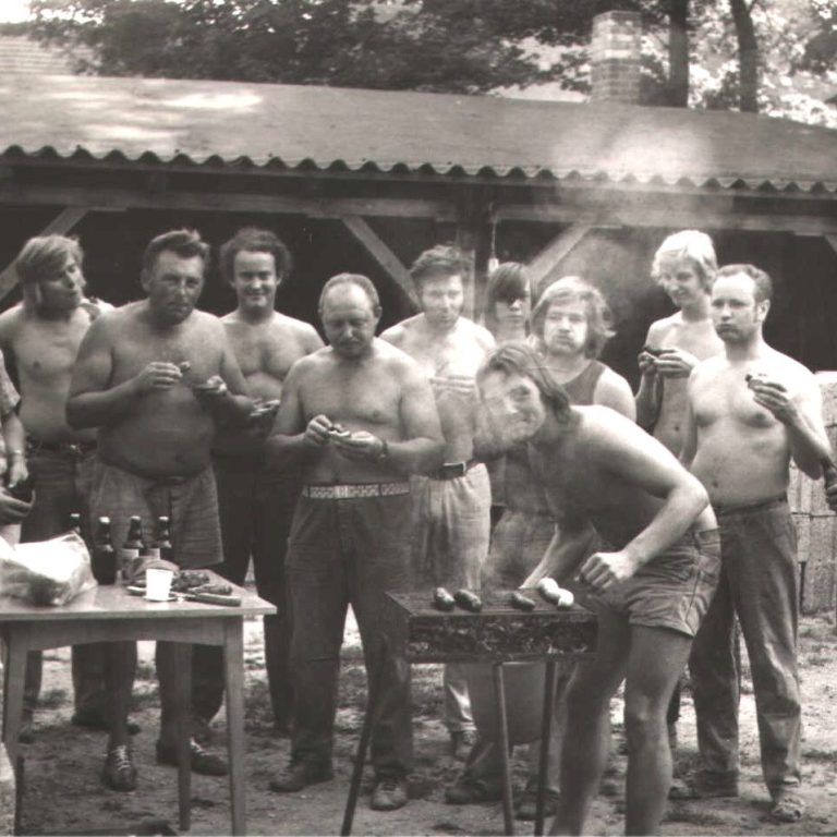 Bau des Vereinsheims